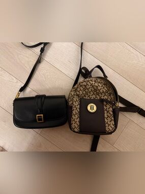 2x bags ( 1x Zara and 1x Tommy Hilfiger)